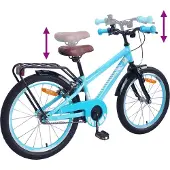 vidaXL Kinderfiets 20 Inch voor 6-11 jaar oud Lichtblauw