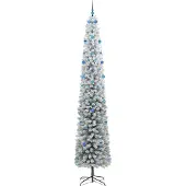 vidaXL Kunstkerstboom Groen 300 cm PVC en Staal en Kunststof
