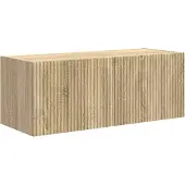 vidaXL Tv Wandkast Set 4 st Sonoma Eik Bewerkt hout