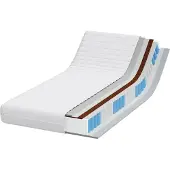 vidaXL Matras Wit 90 x 200 cm Pocketveer