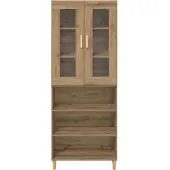 vidaXL Highboard Artisan Eiken 69,5 x 34 x 180 cm