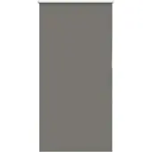 vidaXL Verduisteringsgordijn, grijs, 75x150 cm, stofbreedte 70,7 cm, polyester