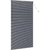 vidaXL Venetiaanse jaloezie Donkergrijs 220 x 110 cm 25 mm Aluminium