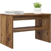 vidaXL TV Kast 60 x 35 x 40 cm Oudhout Bewerkt hout