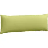 vidaXL Zitkussens 2 st Stof Lichtgroen 120 x 40 cm