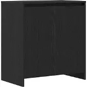 vidaXL Dressoir zwart eiken 70x41x75 cm bewerkt hout