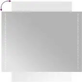 vidaXL Badkamerspiegel LED 60x80 cm