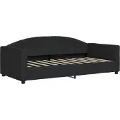 vidaXL Slaapbank 90x190 cm stof zwart