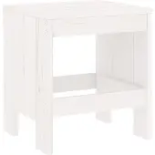 vidaXL tuinkrukken 2 st 40x36x45 cm massief grenenhout wit