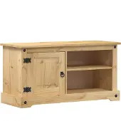 vidaXL Tv-meubel Corona 100x40x52 cm massief grenenhout
