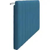 vidaXL Hoofdbordkussen "Hanko" 180 cm fluweel blauw