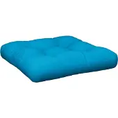 vidaXL Palletkussen 58x58x10 cm stof lichtblauw