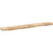 vidaXL Wandschap zwevend 160x20x4 cm onbehandeld massief acaciahout