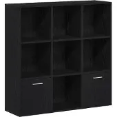 vidaXL Boekenkast 98x29x97,5 cm bewerkt hout zwart eikenkleur