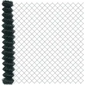 vidaXL Gaashek 10 x 1,5 m Staal Groen