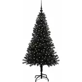vidaXL Kerstboom Zwart 150 cm PVC