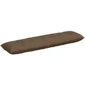 vidaXL Rugkussen Bruin 200 x 19 x 50 cm Stof