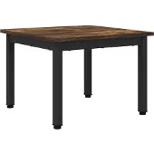 vidaXL Salontafel Rook Eik 50 x 50 x 36 cm Bewerkt hout