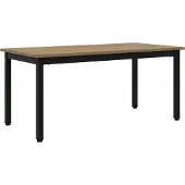 vidaXL Salontafel Ambachtelijk Eiken 100 x 50 x 45 cm Bewerkt hout