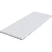 vidaXL Matras Topper Wit 80 x 200 cm Jacquard Stof