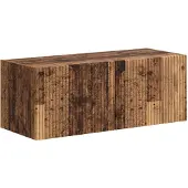 vidaXL Tv-meubelset 4 st Oudhout Bewerkt hout