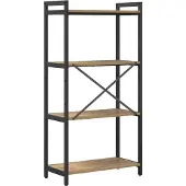 vidaXL Boekenplank 60 x 30 x 120 cm Bewerkt hout Artisan Eiken