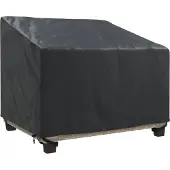 vidaXL Tuinstoelcover Zwart 96 x 79 x 74 cm 420D Oxford stof