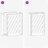 vidaXL Regen Paraplu Stand Antraciet 28 x 12 x 41 cm Staal