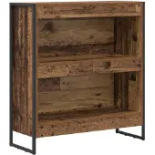 vidaXL Boekenkast 80 x 30 x 86,5 cm Bewerkt hout Oud Hout
