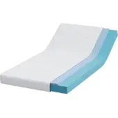 vidaXL Matras Wit 120 x 200 cm Jacquard stof