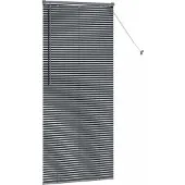 vidaXL Veneziaanse jaloezieën, donkergrijs, 175 x 75 cm, aluminium