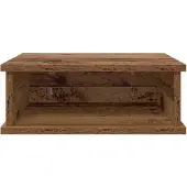 vidaXL Nachtkastje Oudhout 40 x 31 x 15 cm Bewerkt hout