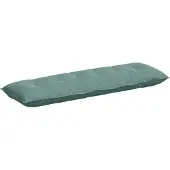 vidaXL Rugkussen Zeegroen 160 x 50 cm Corduroy stof