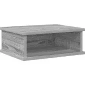 vidaXL Nachtkastje Grijs Sonoma 40 x 31 x 15 cm Bewerkt hout