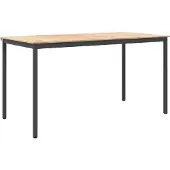 vidaXL Bartafel 200 x 100 x 105 cm Massief grenenhout Naturel