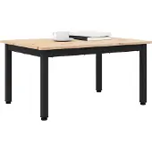 vidaXL Salontafel Naturel 70 x 50 x 36 cm Massief grenenhout