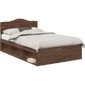 vidaXL Bedframe Bruin Eiken 120 x 200 cm Massief grenenhout