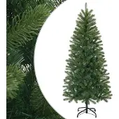 vidaXL Kunstkerstboom met standaard Groen 150 cm PVC, PE en staal