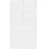 vidaXL Venetiaanse jaloezie Wit 213 x 120 cm 25 mm PVC