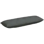 vidaXL Rugkussen Donkergrijs 200 x 19 x 50 cm Stof