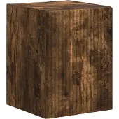 vidaXL Tv-meubelset 5 st Rook Eiken Bewerkt hout