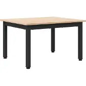 vidaXL Salontafel Naturel 60 x 50 x 36 cm Massief grenenhout