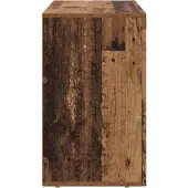 vidaXL Dressoir ELST Oudhout 80.5 x 35 x 59 cm Bewerkt hout
