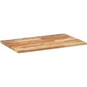 vidaXL Tafelblad rechthoekig 100x50x2 cm massief acaciahout