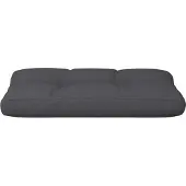 vidaXL Palletkussen 80x40x12 cm stof zwart