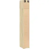 vidaXL Opbergkast smal 30x42,5x225 cm bewerkt hout sonoma eikenkleurig