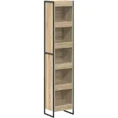 vidaXL Boekenkast 40 x 30 x 189,5 cm Bewerkt hout Sonoma