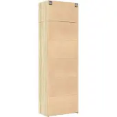 vidaXL Opbergkast 70x42,5x225 cm bewerkt hout sonoma eikenkleurig