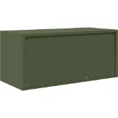 vidaXL Opbergkast Olijf Groen 90 x 40 x 40 cm Staal