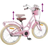 vidaXL Kinderfiets 24 Inch voor 8-12 jaar oud Licht Roze